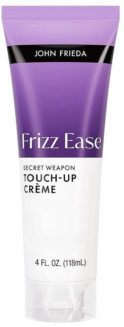 John Frieda Frizz Ease Secret Weapon 터치업 크림 곱슬머리용 아보카도 오일이 함유된 곱슬머리 방지 스무딩 크림 118.3ml(4온스)