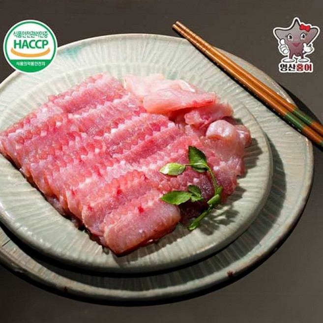 영산포 숙성 홍어회, 6개, 150g - 숙성회