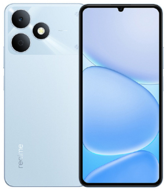 realme Note 80, 128GB, 冰河藍