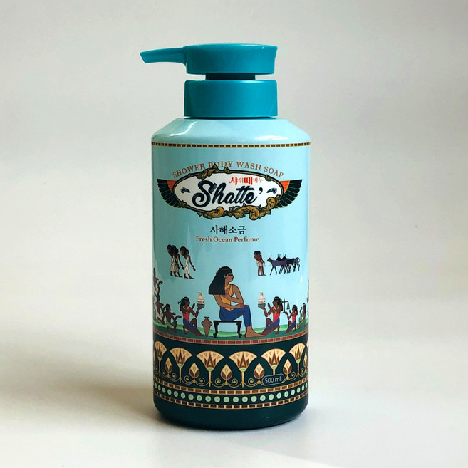 무궁화 샤워 때비누 목욕 바디워시 사해소금 500ml dhy*295JB, 1