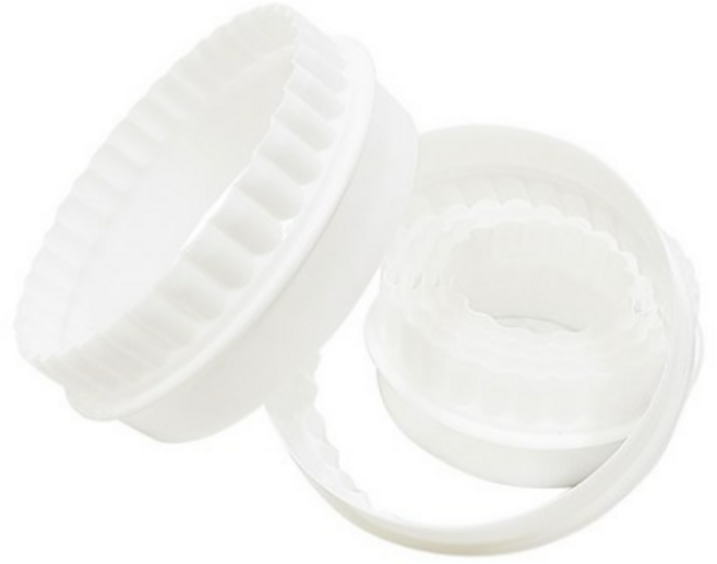 베스톰 플라스틱 양면 주름 링세트 6p, 2세트