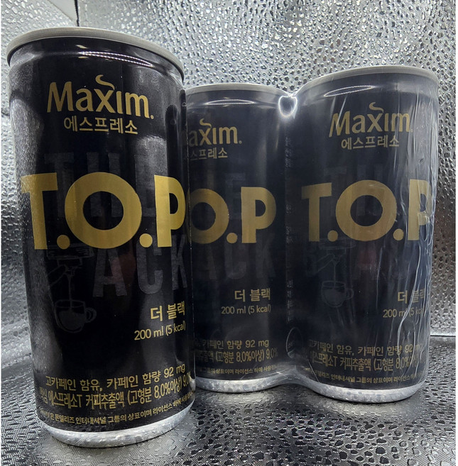 티오피 더 블랙 커피, 200ml, 12개