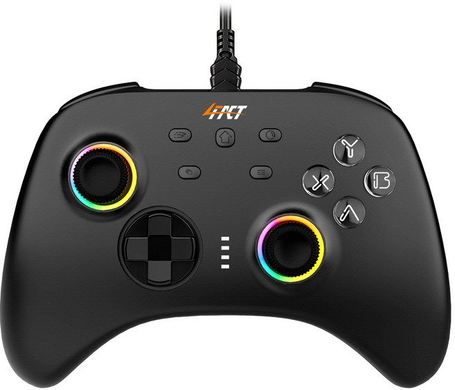 포팩트 GC01 게임패드 유선 컨트롤러 PC 스위치 안드로이드 스마트폰 아이폰 호환, 포팩트 GC01 게임패드 유선 컨트롤러 PC 스위치 안, 1개