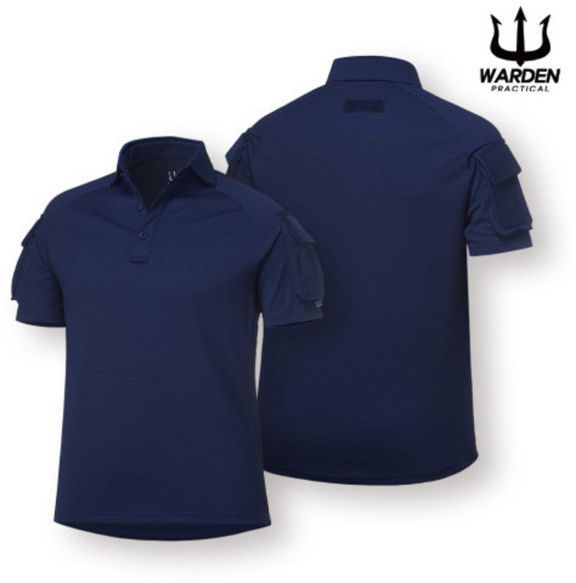 워든 레스큐 폴로셔츠 경호원 바이크 가드 경찰 소방 교관 전술 택티컬 티셔츠 카라티
