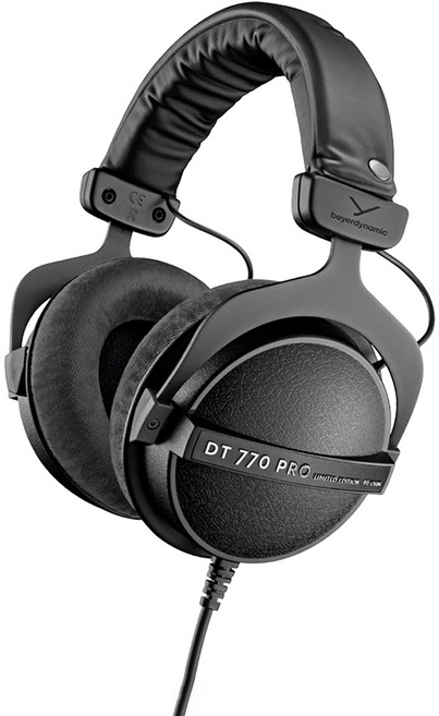 beyerdynamic 拜雅 DT770 Pro 80OHM耳罩式耳機, 單品, 黑色