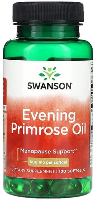 스완슨 달맞이꽃 오일 Evening Primrose 500mg 100소프트젤, 100정, 1개 - 쿠팡