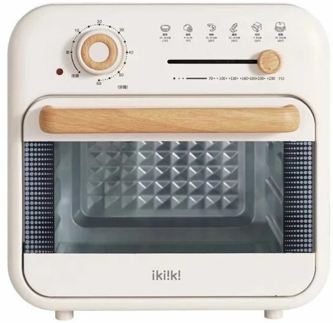 iki!k! 16L和風氣炸烤箱 IK-OT3208, 白色