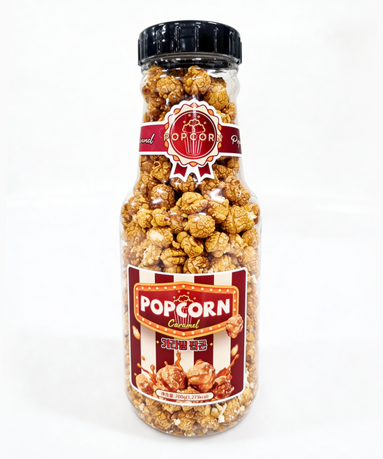 카라멜맛 팝콘 저금통 팝콘, 2개, 260g