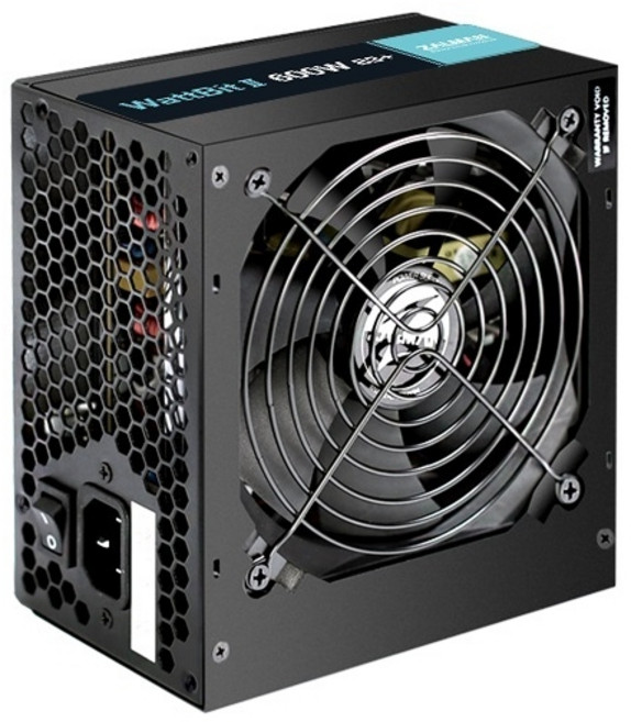 잘만 Wattbit II ATX 600W 83+, ZM600-XEII