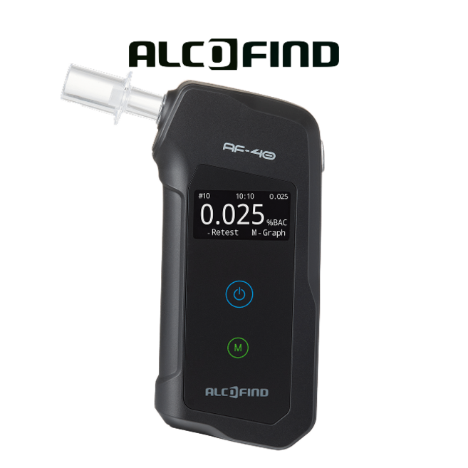 [알코파인드 공식제조사] 전문가용 하이엔드 음주측정기 AF-40, 1개