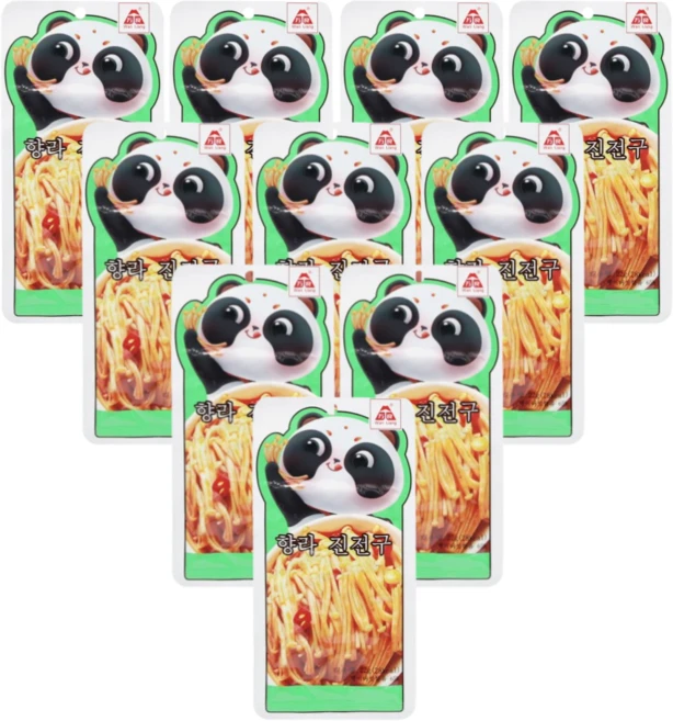 향라 진전구 향라맛 팽이버섯 절임 무침 중국 간식 술안주, 10개, 22g - 쿠팡