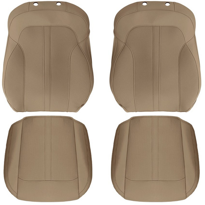 루젠 쏘렌토 MQ4 시트커버 차량용 등쿠션 방석 1열, 1세트, 올리브브라운