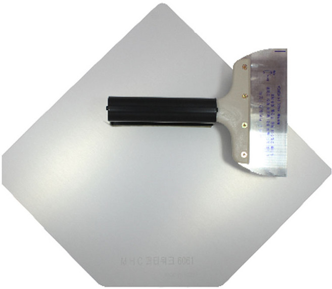 MHC 문화케미칼 페인트공구 퍼티헤라 알루미늄판세트 퍼티판, 1세트