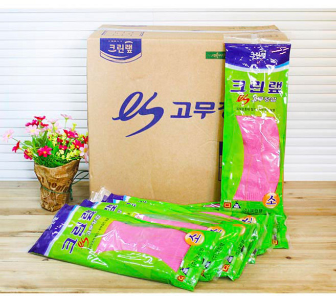 JJ Choice (BOX)크린랩고무장갑(ES-소)_100개입, 단일, 소(S), 1개
