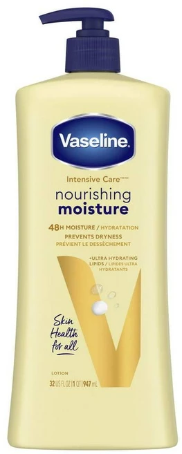 미국직구 Vaseline 바셀린 인텐시브 케어 너리싱 모이스처 바디 로션 947ml, 1개 - 쿠팡