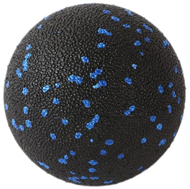 EPP 요가 땅콩 공 바디 마사지 근막 볼 슈트 폼 블록 고밀도 근육 이완 라크로스 운동 요가 BallFitness, 01 Blue Ball 8CM