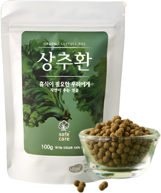 상추효능 식물성 멜라토닌 맬라토닌 락투신 흑하랑 영양제 약 1달, 1개, 60회분