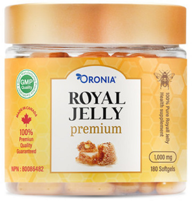 오로니아 로얄젤리 로얄제리 1000mg 180cap 3개 면역력 활력, 180정