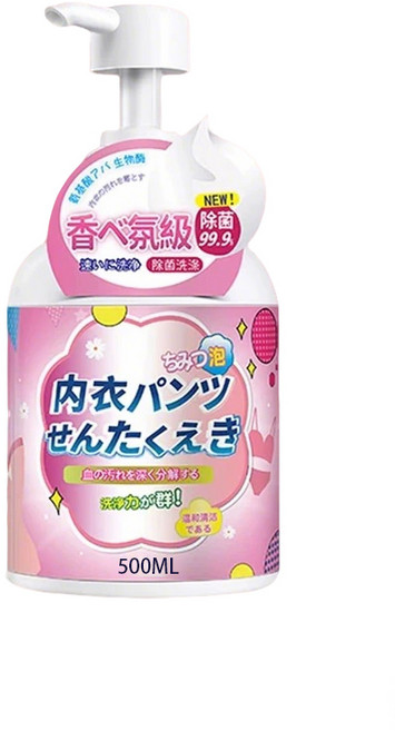 內衣褲洗衣液 輕鬆去血漬 不傷衣物, 3個, 500ml