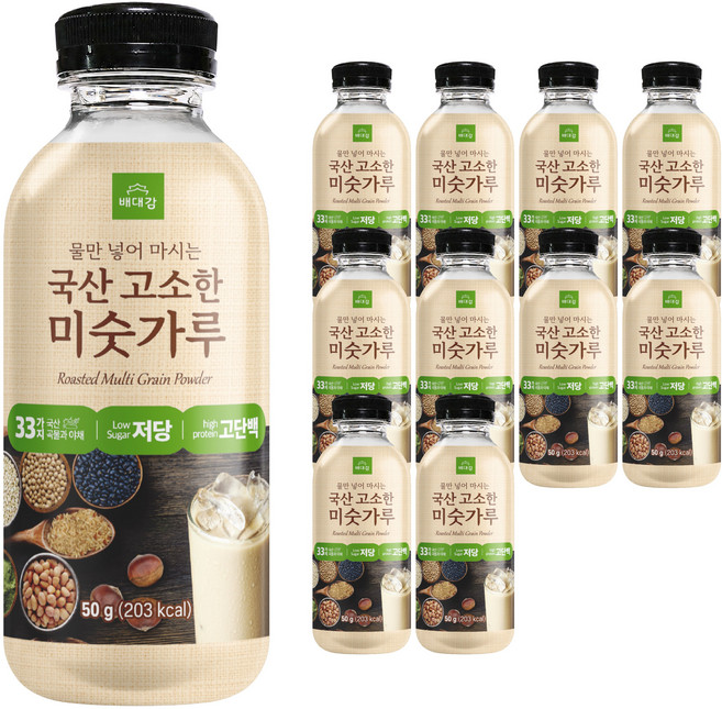 배대감 국산 고소한 미숫가루, 10개, 50g