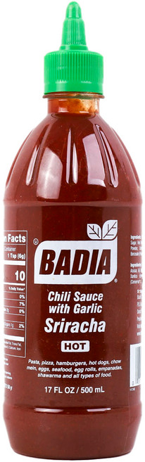 바디아 스리라차 핫 칠리 소스 갈릭, 483ml, 1개