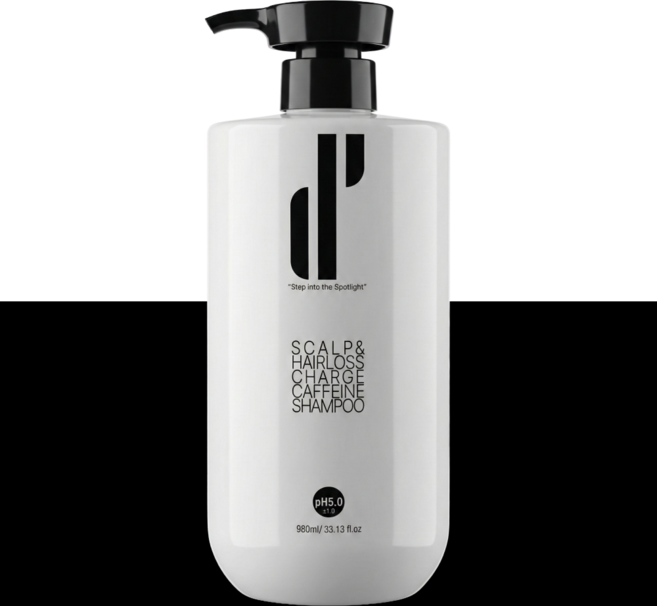 [두피부] 디카페인 탈모샴푸 980ml 대용량 약산성 두피케어(기능성카페인10 000ppm), 1개, 1kg