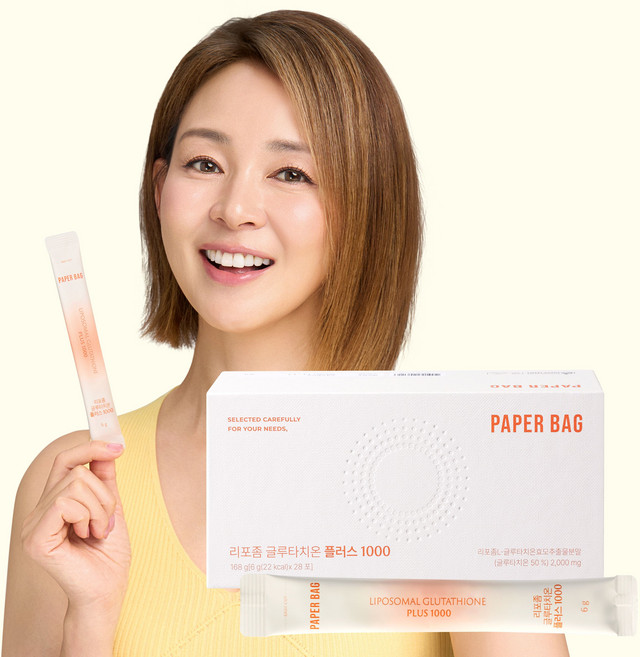 페이퍼백 리포좀 글루타치온 플러스 1000, 1박스, 28회분