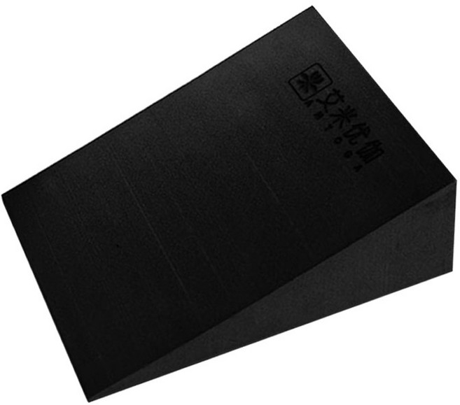 요가 웨지 스트레치 슬랜트 보드 틸트 슬랜팅 블록 스트레처 운동용 액세서리, 15x12x5cm, 1개
