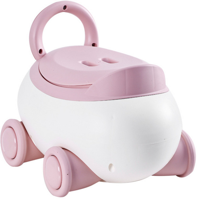 유아 변기 아기 배변훈련 변기 휴대용 내통 분리형 두꺼운 안전 설계 귀여운 캐릭터 디자인, 마법 전투차 팬