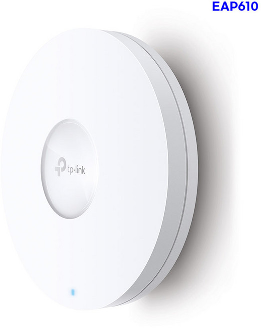 티피링크 AX1800 WiFi 6 천장형 마운트 듀얼 밴드 엑세스 포인트 공유기, EAP610, 1개