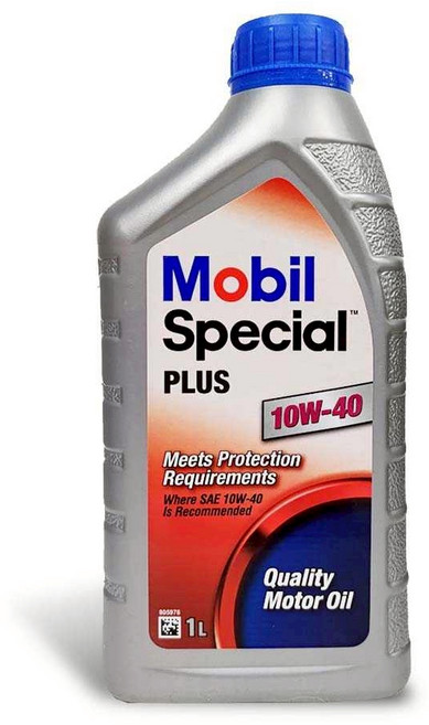 油工廠 MOBIL SPECIAL PLUS 10W40 1L 引擎機油, 1個