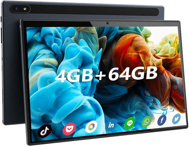AWOW 10.1인치 안드로이드 11 태블릿 6000mAh FHD 1920 x 1200 IPS 터치스크린 13MP 카메라 블루투스 5.0 GPS Type-C 충전 6, AWOW 10.1인치 안드로이드 11 태블릿, 6000
