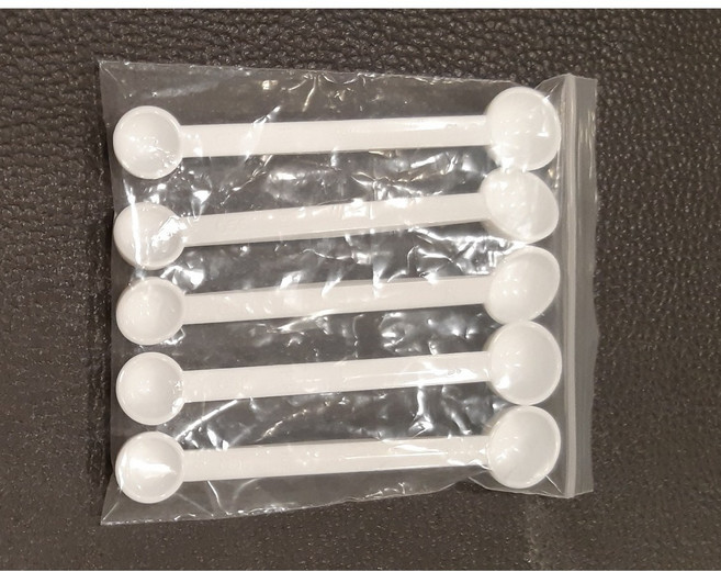양면 약 숟가락 0.5g-1.0g 5개묶음