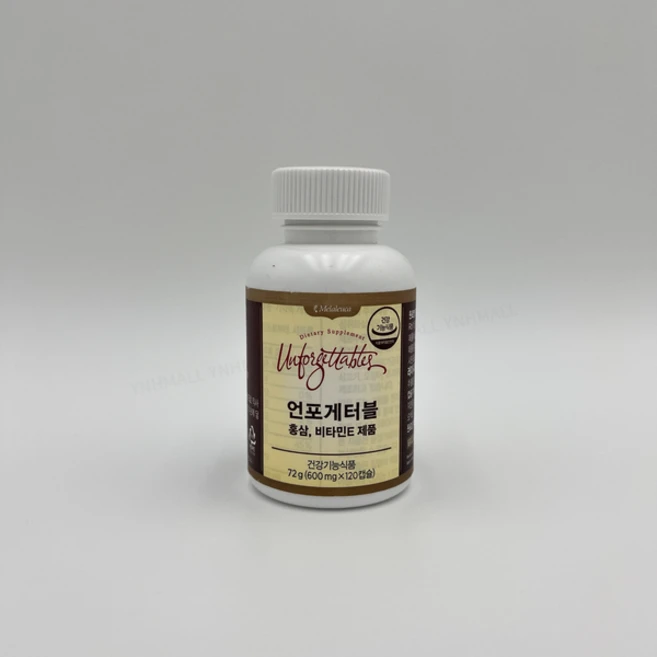 멜라루카 언포게터블 (120캡슐), 120정, 1개 - 쿠팡