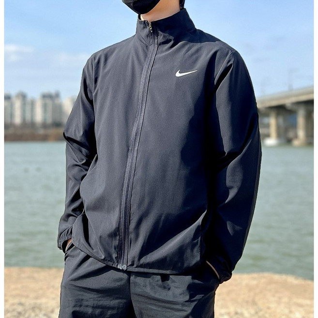 나이키 RCH 남성 경량 드라이핏 바람막이 집업 러닝 자켓 스포츠 얇은 점퍼 의류케이스세트