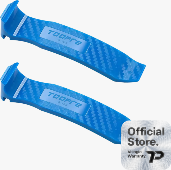 투프리 멀티 타이어 레버 자전거 바퀴 교체 4in1 정비 공구 주걱 2개입 Toopre, 블루(2개입)