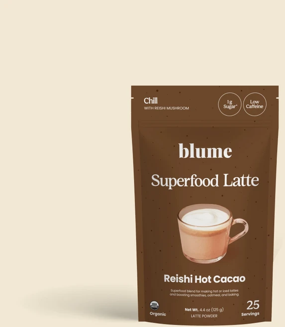 캐나다 블룸 blume 슈퍼푸드 라떼 파우더 레이시 핫 카카오 블렌드 125g 2개 - 쿠팡