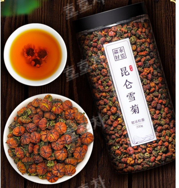 신장 곤륜 설국화 야생 꽃 국화차 200g, 1개, 1개, 1개입
