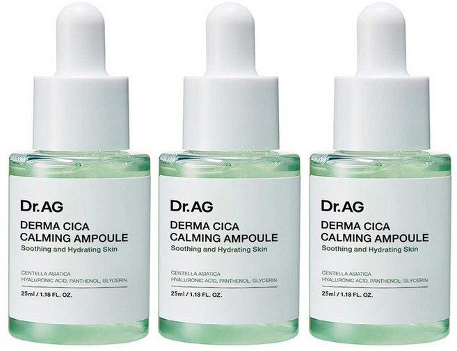 닥터에이지 시카 히알루론산 카밍 수분 앰플, 25ml, 3개