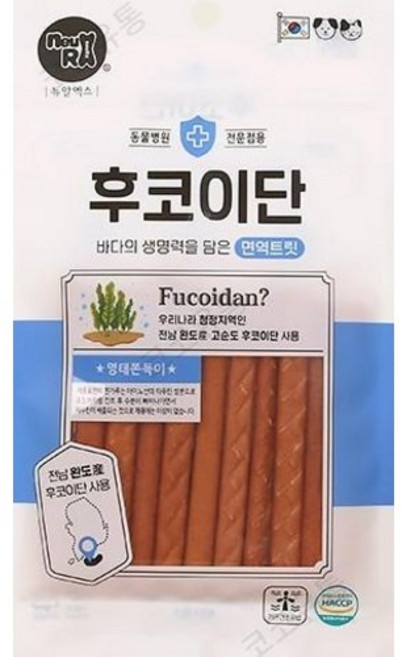 뉴알엑스 후코이단 명태 쫀득이 50g, 1개