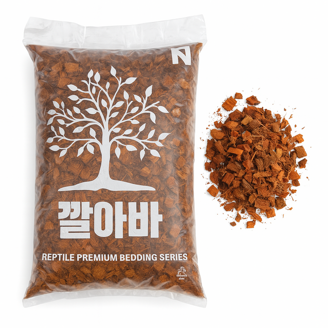 깔아바 코코허스크2.5리터 일반입자 바닥재, 2.5리터, 1개