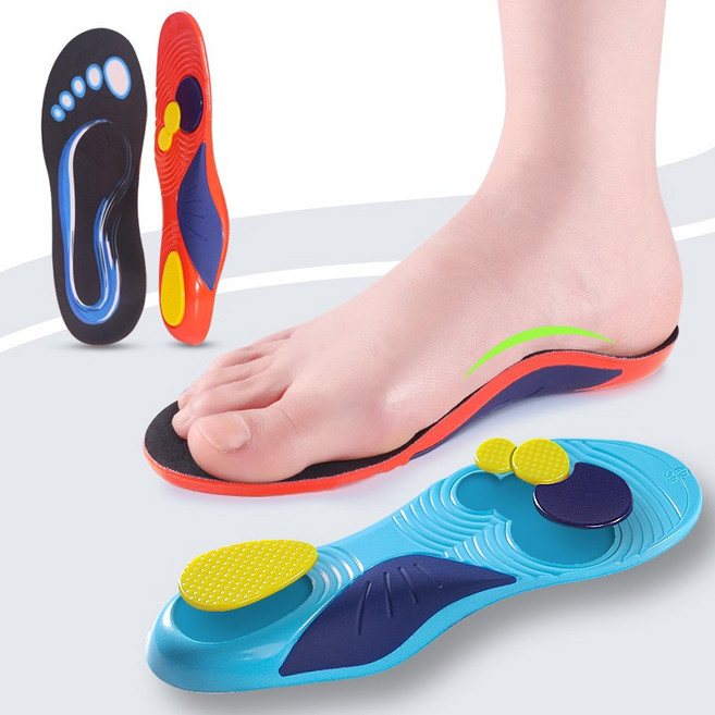 [나이키/아디다스/뉴발란스/스케쳐스/미즈노 호환] 기능성 아치형 에어쿠션 깔창 - 발편한 러닝/등산화/축구화/농구화/배드민턴/테니스/골프화 전용 인솔