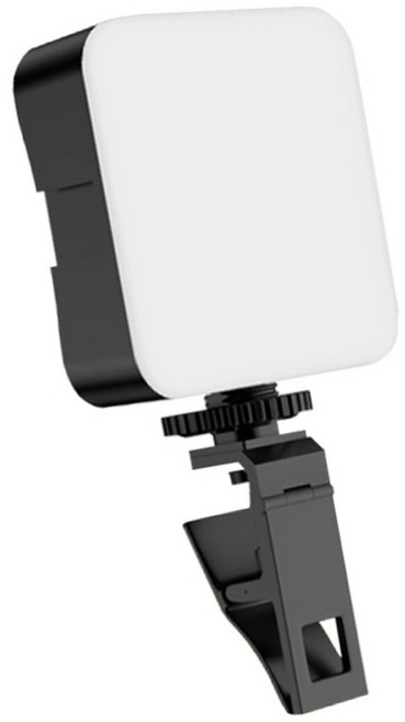 주닉스 MINI 포켓 조명 세트 삼각대 스마트폰 셀프 조명 미니 휴대용 조명, 옵션1-백색광 3단조절, 1개