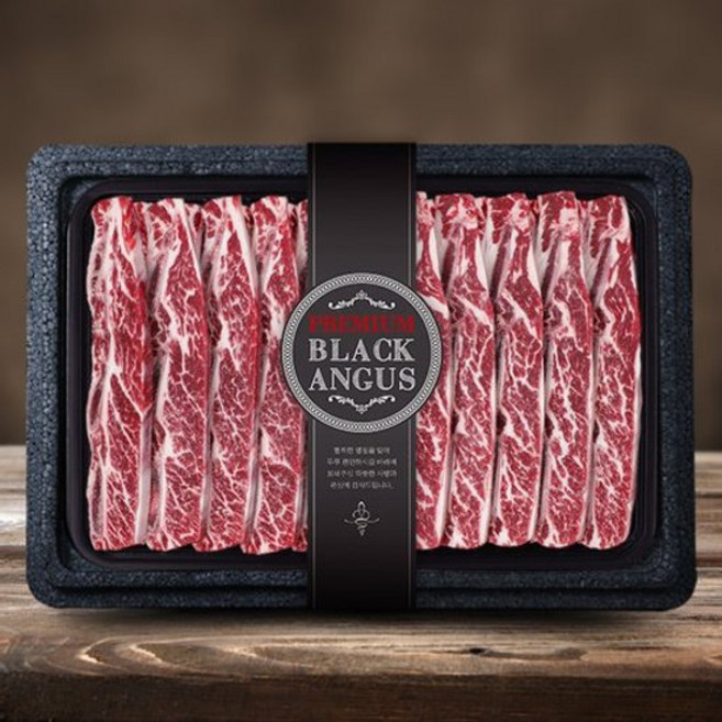미국산 초이스등급 블랙앵거스 LA갈비 3kg, 1개
