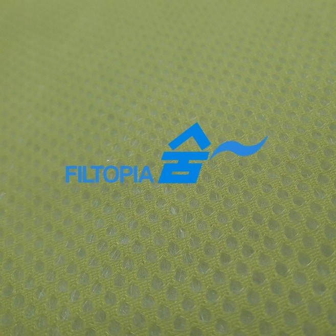 한국코엔 헤파필터 수명 연장을 위한 정전단섬유 원단-PM 2.5 기준 99% (TRIBO Media), PM2.5기준 65%