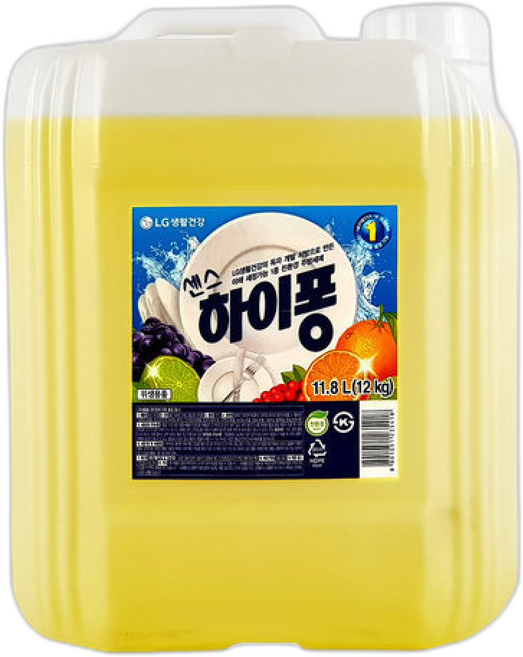 센스 하이퐁 부엌세제 12kg 말통, 1개
