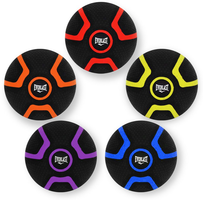 에버라스트 파워 코어 메디신 볼 1kg (레드), 1개