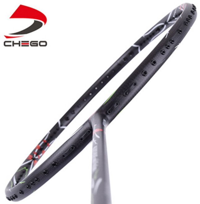 주식회사 배드민턴라켓 [최고] CHEGO 블랙로즈 [본사정품], 1개