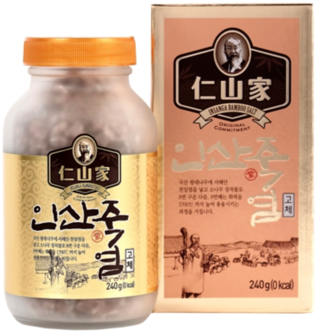 인산가 자죽염 고체 240g + 휴대용기 3개(증정) + 다양한 인산가 샘플(증정) / 죽염본가 인산죽염 [정품 판매자 사업자 번호 : 660-58-00496], 1개