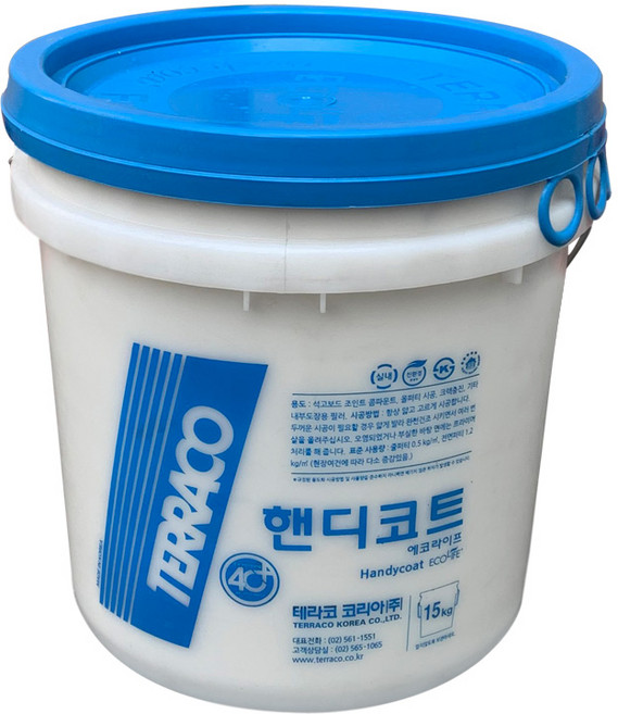 테라코 퍼티 빠데 핸디코트 에코라이프 내부용 15kg, 1개